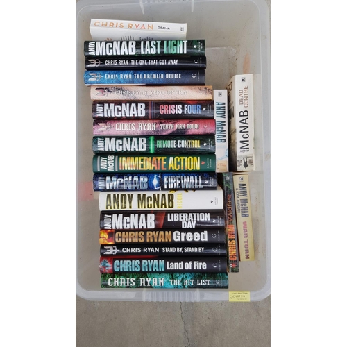 319 - Collection of Andy McNab and Chris Ryan Books (Mostly Hardbacks)