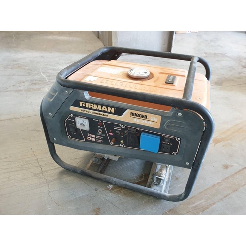 352 - Firman Petrol Generator (RD 2910)