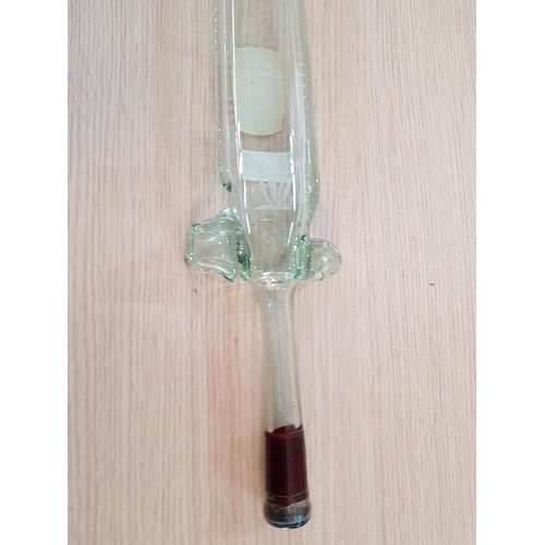 405 - Glass Wine Decanter in Sword Shape (L:85cm)