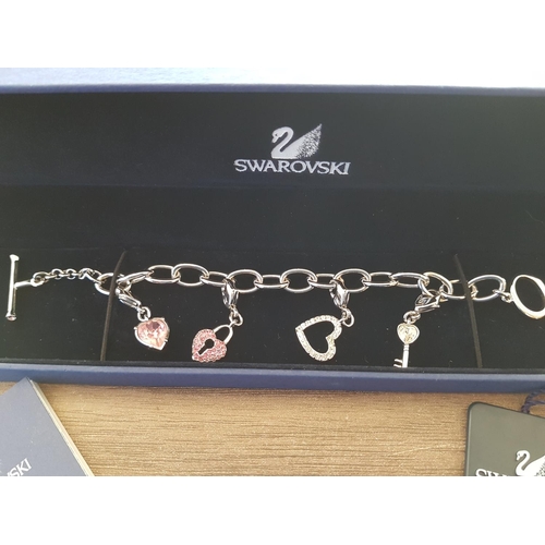 408 - Swarovski Charm Bracelet