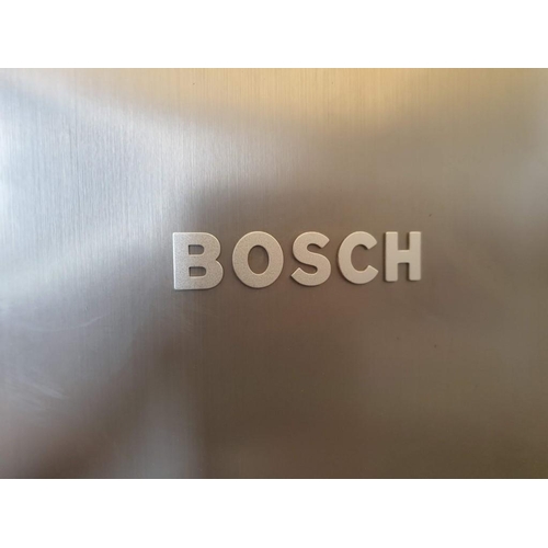 502 - Bosch American Style Side by Side Fridge / Freezer, Silver Colour with Ice Make & Water Dispenser (M... 