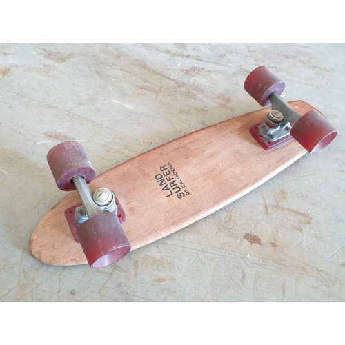 609 - Wooden Skateboard 