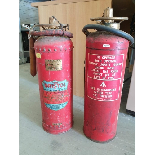 611 - 2 x Vintage Fire Extinguishers (2)