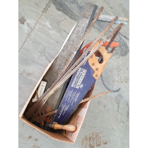 622 - Box with Qty of Saws & Blades