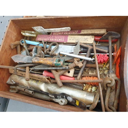 630 - Various of Tools; Axe, Chisels etc