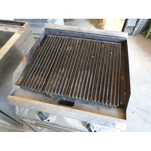 637 - Garland Stainless Steel Commercial Gas Fired Griddle on Stand (61cm x 62cm x 90cm)