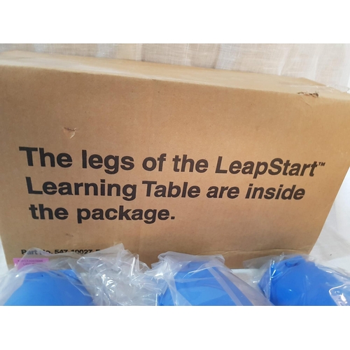 791 - Set of 4 x Leapfrog Leap Start Table Replacement Leg Part - Blue