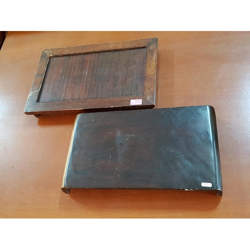 794 - 2 x Wooden Bases / Tray (45cm x 26cm x 6.5cm and 47cm x 30cm x 5cm)