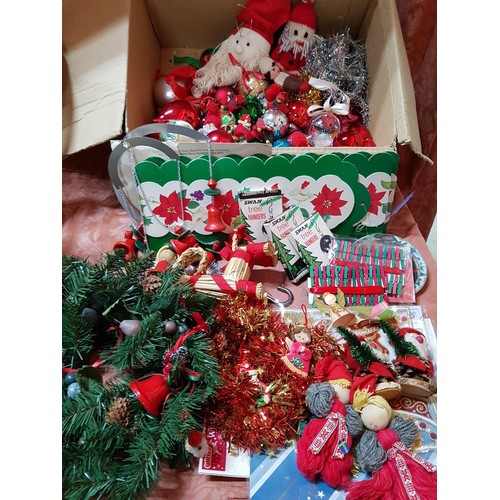 370 - Collection of Christmas Ornaments and Accessories