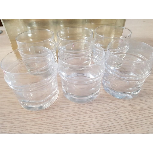 417 - Set of 6 x Water Glasses and 6 x Matching Dessert Bowls (Made in Finland)