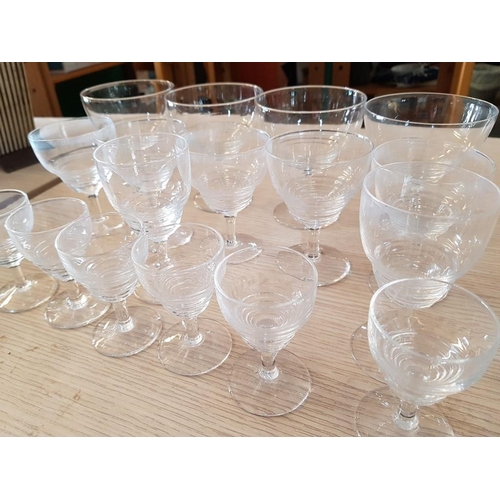 442 - Collection of Matching Glasses, Wine Shots & Others (x17)