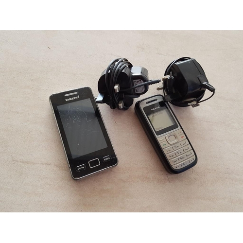 521 - Old Fashion Mobile Phones, Nokia, Samsung *Working when Lotted*