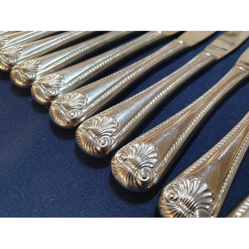 105 - Large Qty of Stainless Steel Flatware / Cutlery in the Cavalier Pattern