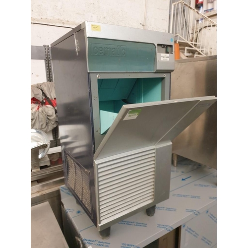 552 - Castle Mac (Italy) Icematic Ice Machine, Model N45s (Un-Tested)