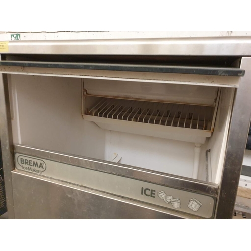 553 - Brema (Italy) Ice Machine, Model CB425A-Q (50cm x 58cm x 95cm)