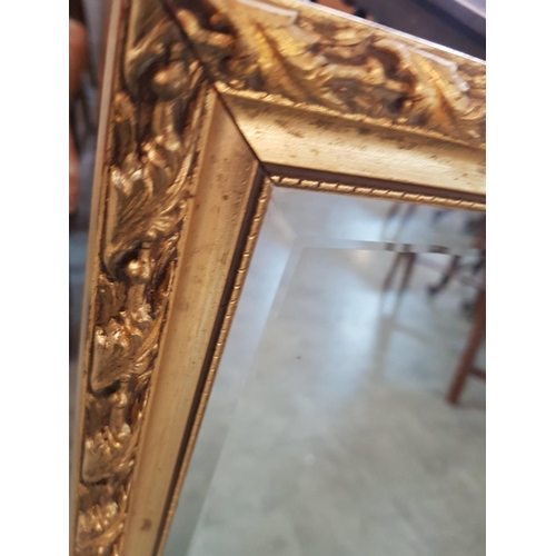 181 - Vintage Rectangular Mirror in Gilded Frame (80cm x 54cm)