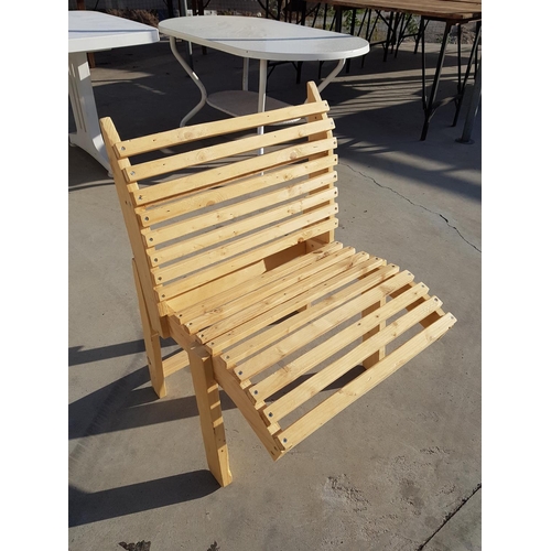 575 - Pine Garden Chair