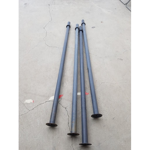 701 - Set of 4 x Gazebo Poles (209cm each)