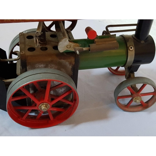 187 - Vintage Mamod Steam Tractor Model TE1A