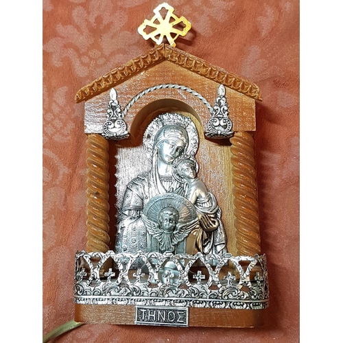 65 - Retro Traditional Wall Icon / Ornaments with Light (H:19cm)