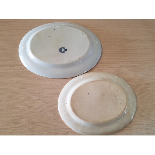 119 - Serving Plates; Chinese Pattern 