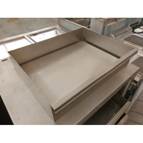 345 - Hopkins Stainless Steel Commercial Fridge for Fresh Fish, with 5 x Internal Stainless Steel Trays / ... 