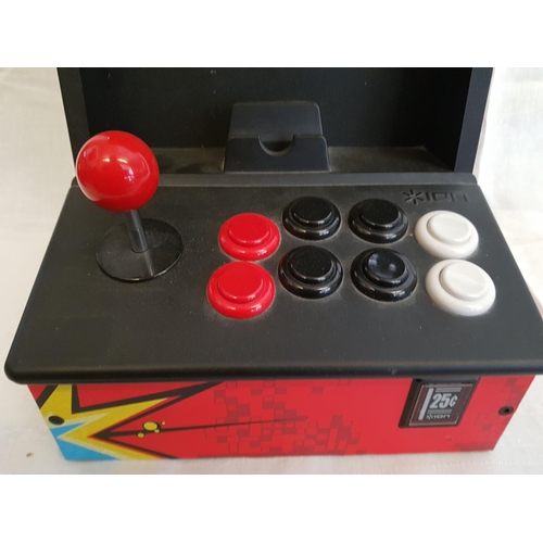318 - Retro Style ION iCade Arcade Bluetooth Cabinet for iPad, (No Power Lead, Un-Tested)