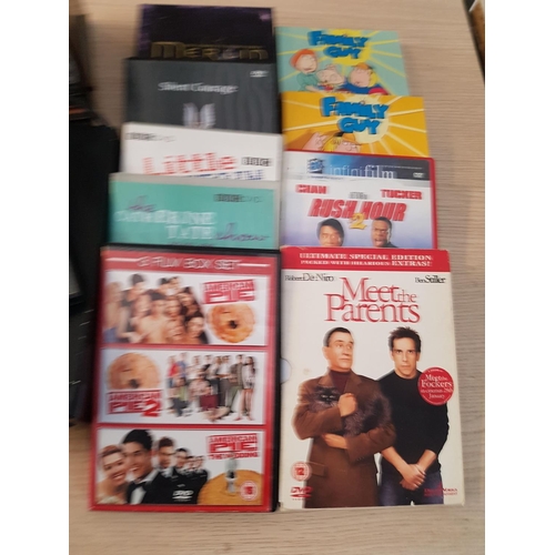 331 - Samsung DVD Player and Collection of DVD's and Extra Collection of CD's (Un-Tested)