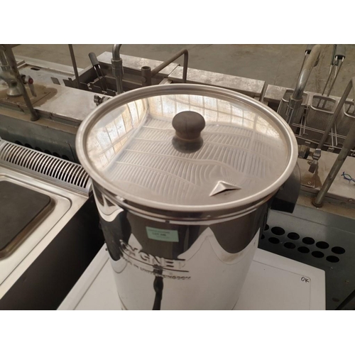 346 - Cygnet Stainless Steel Hot Water Boiler / Tea Urn (Type U53, 20L, Made in England).