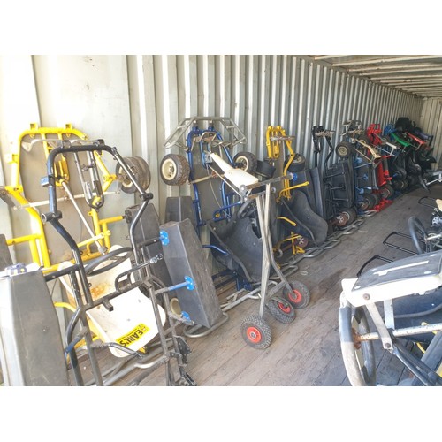 150A - Go-Karts and Container - ‘Business-in-a-box’!

This ‘job lot’ includes: 36 x Go-Karts and over 30 En... 