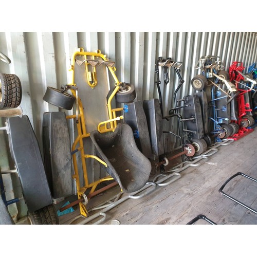 150A - Go-Karts and Container - ‘Business-in-a-box’!

This ‘job lot’ includes: 36 x Go-Karts and over 30 En... 