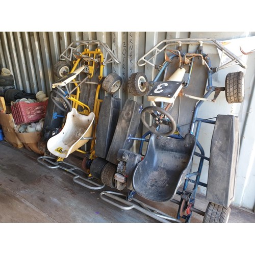 150A - Go-Karts and Container - ‘Business-in-a-box’!

This ‘job lot’ includes: 36 x Go-Karts and over 30 En... 