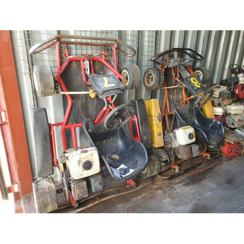 150A - Go-Karts and Container - ‘Business-in-a-box’!

This ‘job lot’ includes: 36 x Go-Karts and over 30 En... 