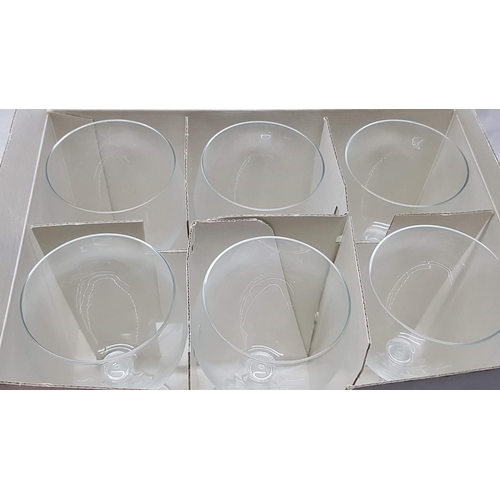 340 - 2 x Pottery Goblets and Set of 6 x Wine Glasses (Carmen Made in Czech Republic)