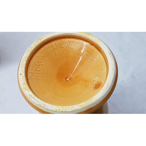 340 - 2 x Pottery Goblets and Set of 6 x Wine Glasses (Carmen Made in Czech Republic)