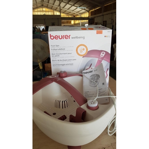 462 - Beurer Wellbeing Foot Spa (Relaxes the Feet with Soothing Aromatherapy)(Un-Tested)