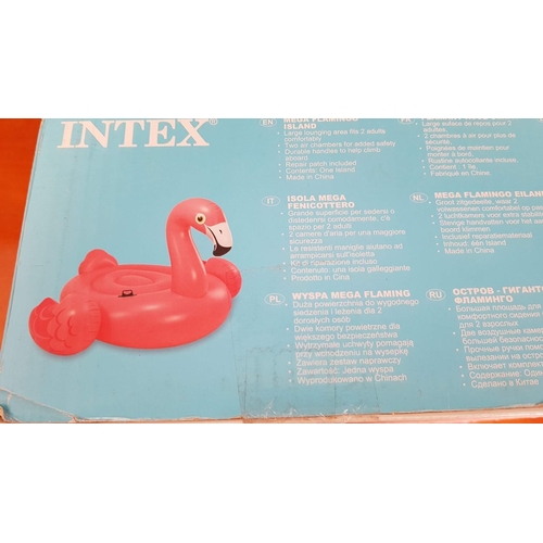 49 - Intex Mega Inflatable Flamingo Toy (Approx 2.18m x 2.11m x 1.36m)