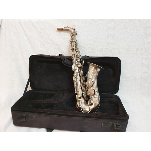 78A - Vintage German Saxophone in Hard Case