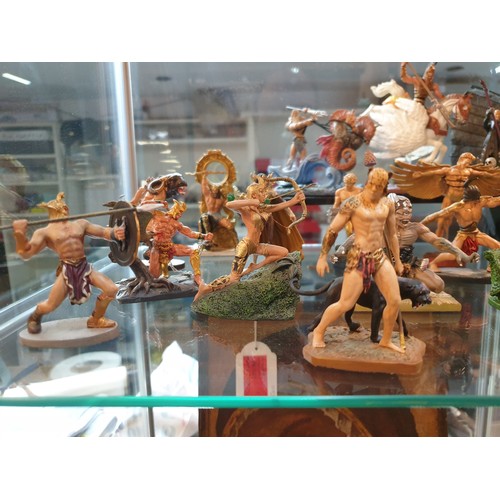 70 - Collection of 'Mythos Greek Gods' Die Cast Miniatures / Figurines, Mythological Heroes (Approx. 18 p... 