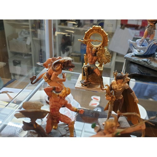 70 - Collection of 'Mythos Greek Gods' Die Cast Miniatures / Figurines, Mythological Heroes (Approx. 18 p... 