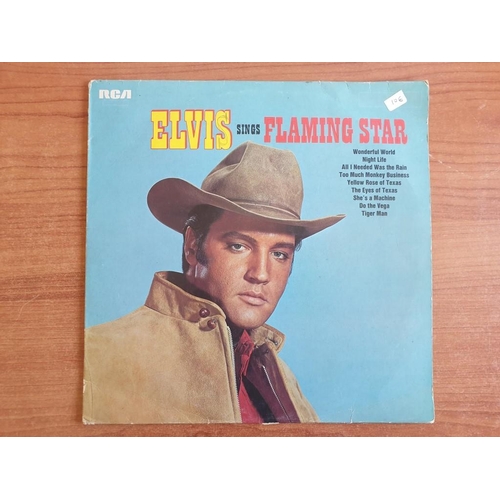 106 - Collection of Elvis Presley LP Vinyl Records inc Flaming Star, The 56 Sessions Volume 1, Im Presley ... 