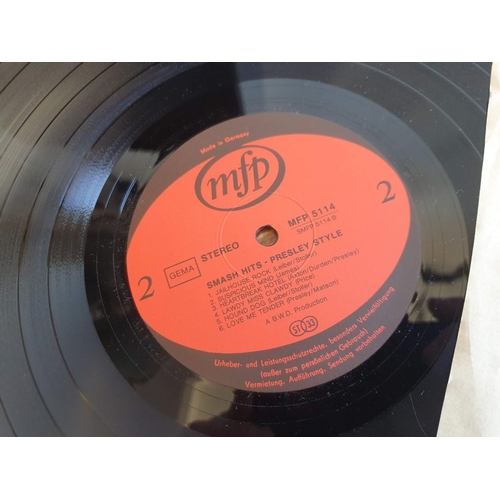 106 - Collection of Elvis Presley LP Vinyl Records inc Flaming Star, The 56 Sessions Volume 1, Im Presley ... 
