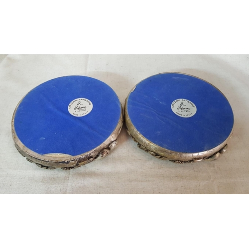 137 - Pair of Decorative Large Ashtrays (Ø19cm each) (Creazioni, Artistique, Made in Italy)