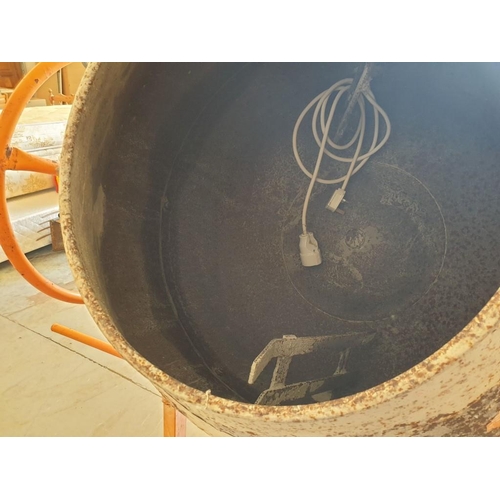 231 - Cement Mixer on Stand with Wheels *Working when Lotted*