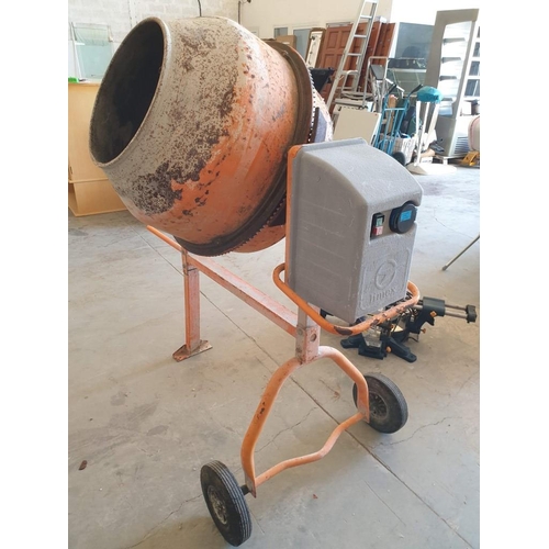 231 - Cement Mixer on Stand with Wheels *Working when Lotted*