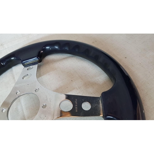 65 - Vintage Car Steering Wheel (Made in Japan)