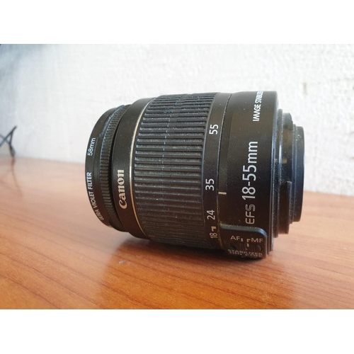 45 - Canon EOS 650D Digital SLR Camera (DS126371) 18MP, with Canon EFS 18-55mm Lens, UV Filter, Manual Ch... 