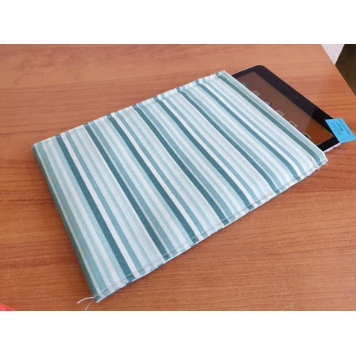 56 - Apple iPad Air 2 (Model A1566) 128GB, Passcode 123456 with Canvas Carry Sleeve / Cover, USB Cable an... 