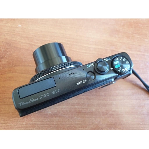 45A - Canon Powershot S120 Digital Camera * Working when Lotted * with Original Box and Extra Batteries, T... 