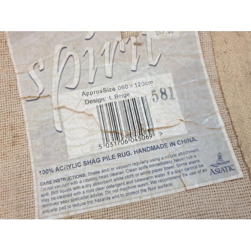 315 - Shag Pile Rug (130cm x 70cm)